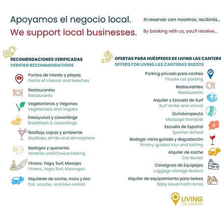 Lägenhet Living Canteras Homes - Smart Beachfront *